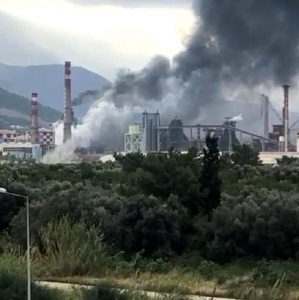 İSDEMİR’de patlama